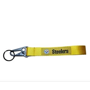 Philadelphia Steelers Yellow Keychain Lanyard